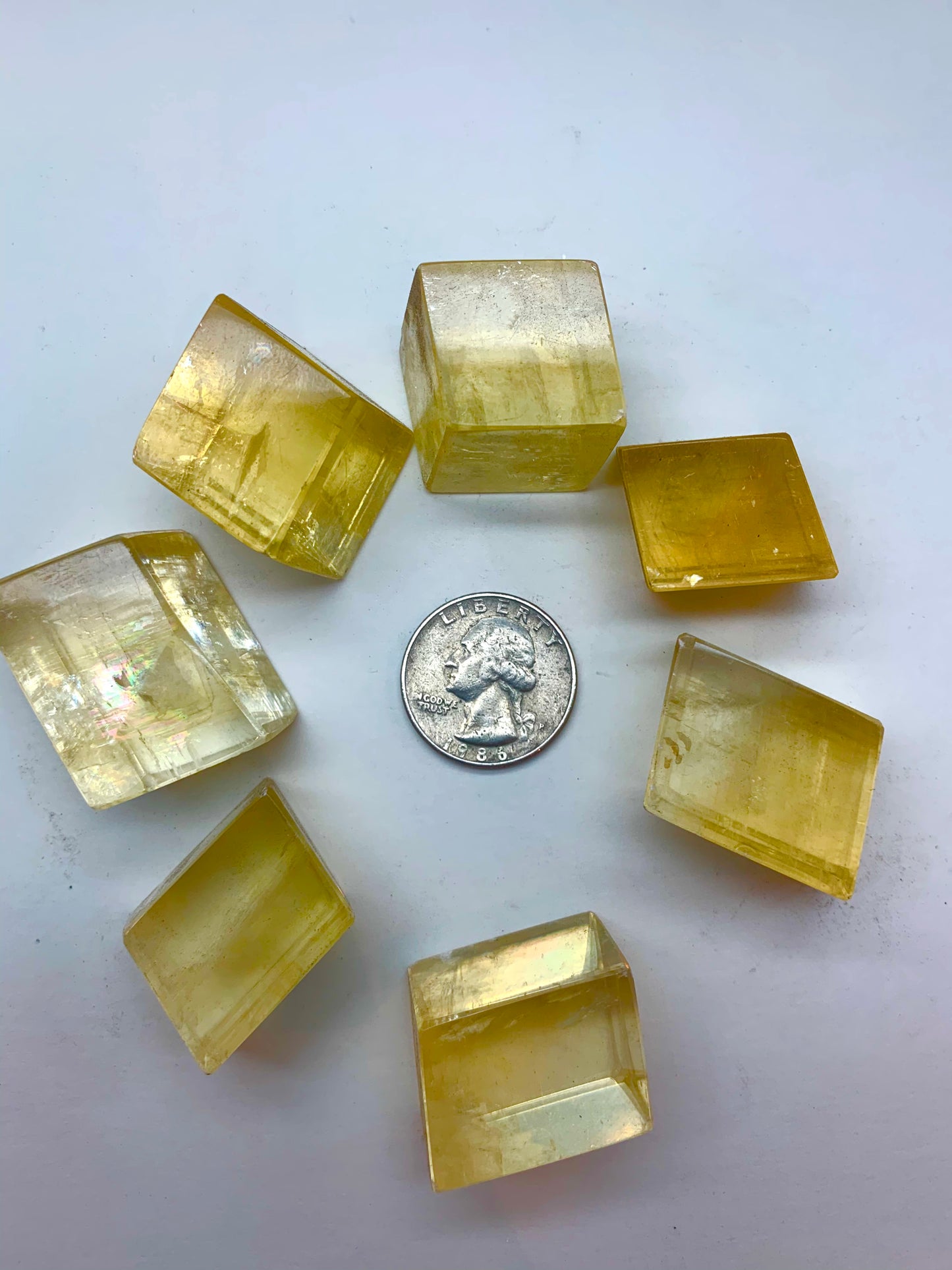 Golden Calcite (Ice land spar)