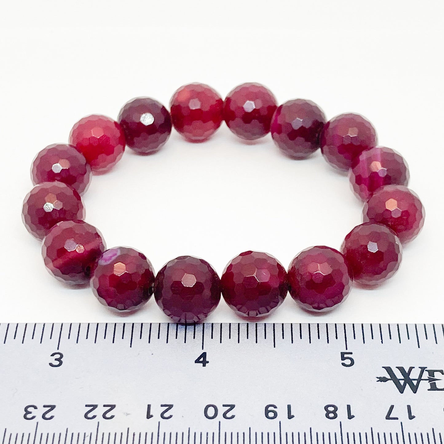 Faceted Rubillite Bracelet