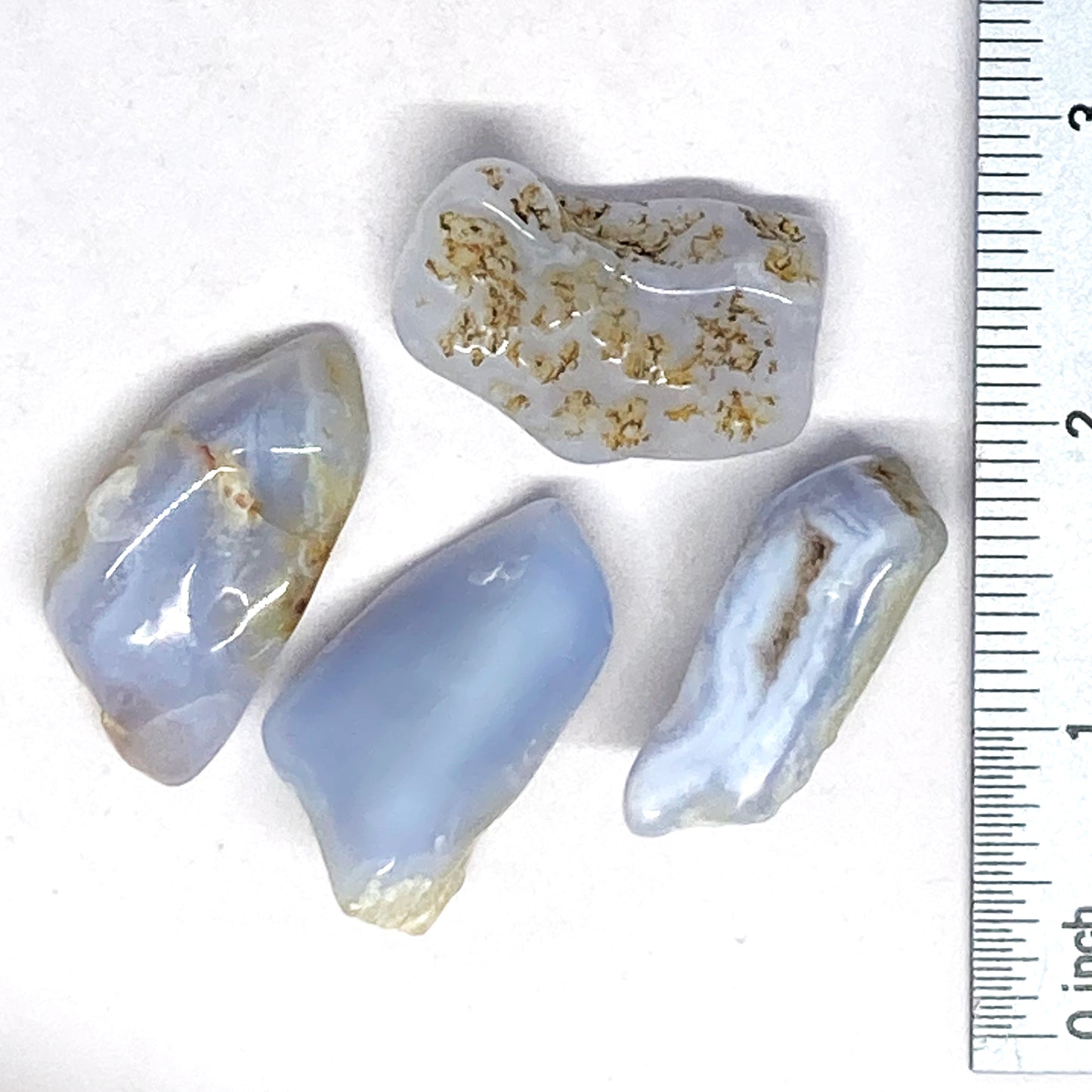 Agate Blue Lace Tumbled