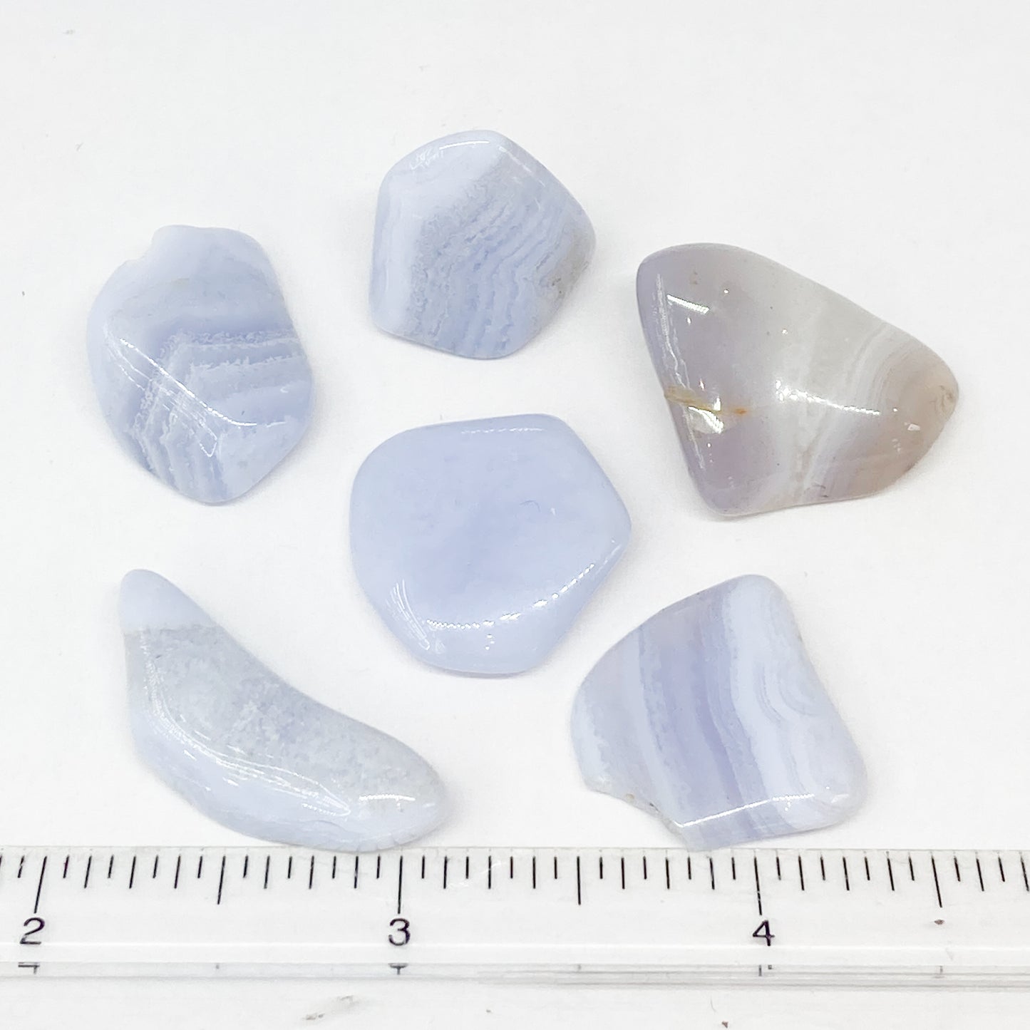 Agate Blue Lace Tumbled