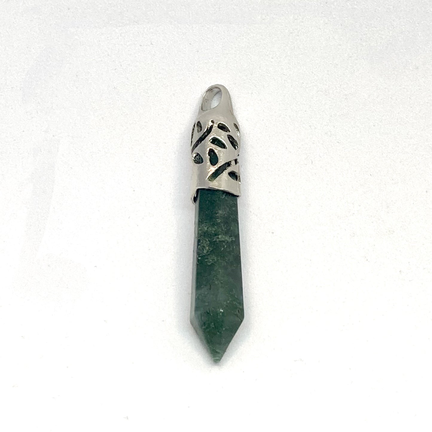 Agate Moss Pendant