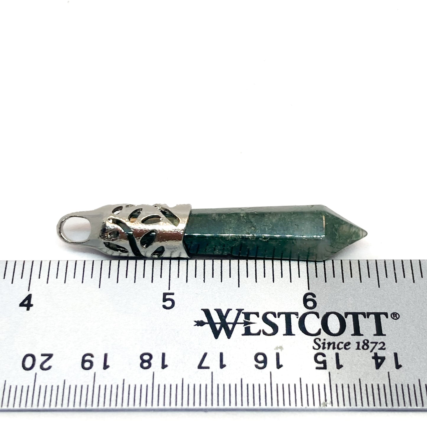 Agate Moss Pendant