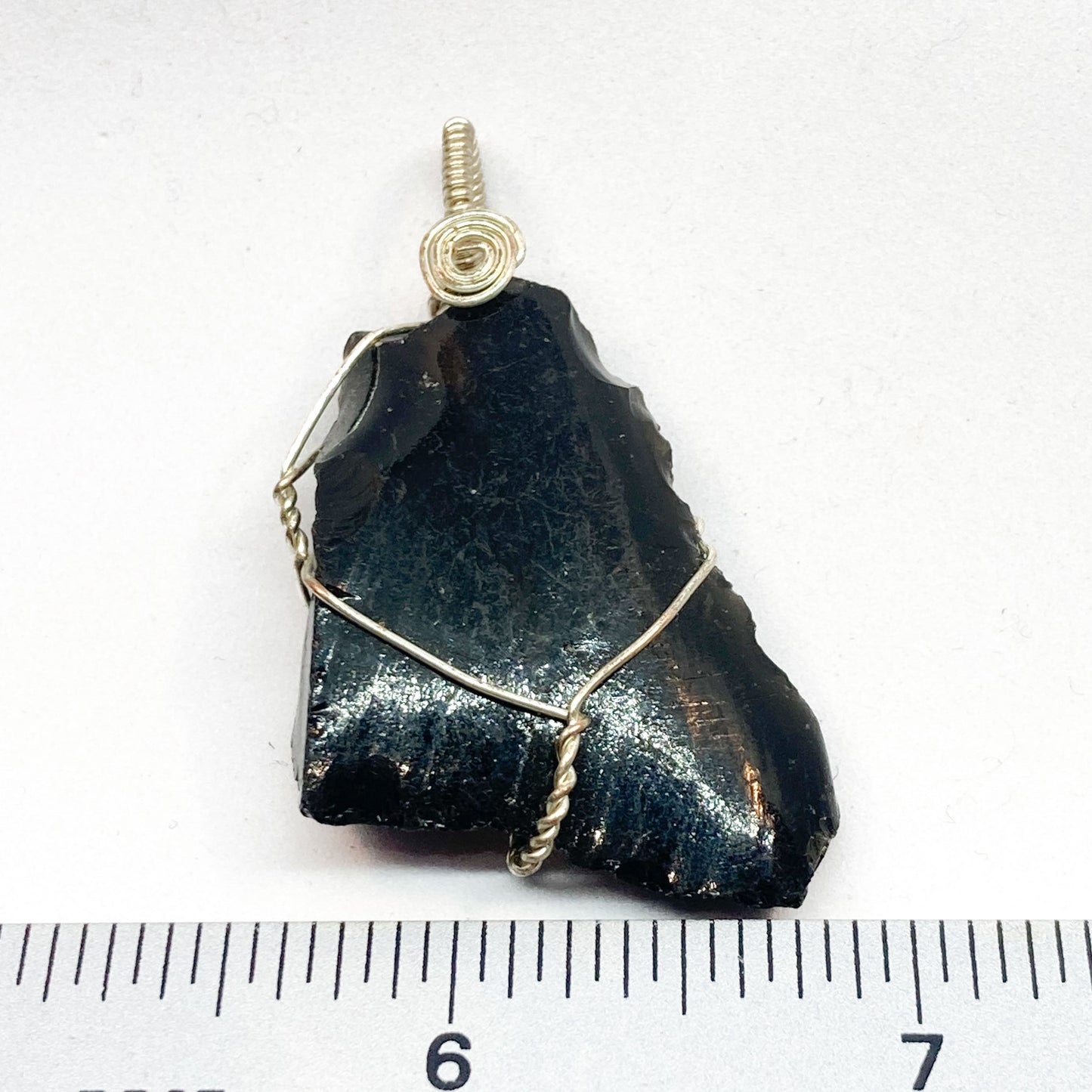 Black Obsidian Pendant