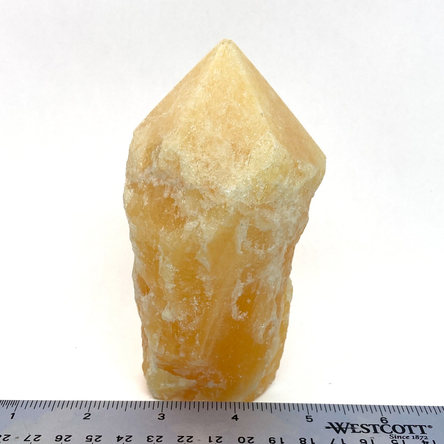 Orange Calcite Point