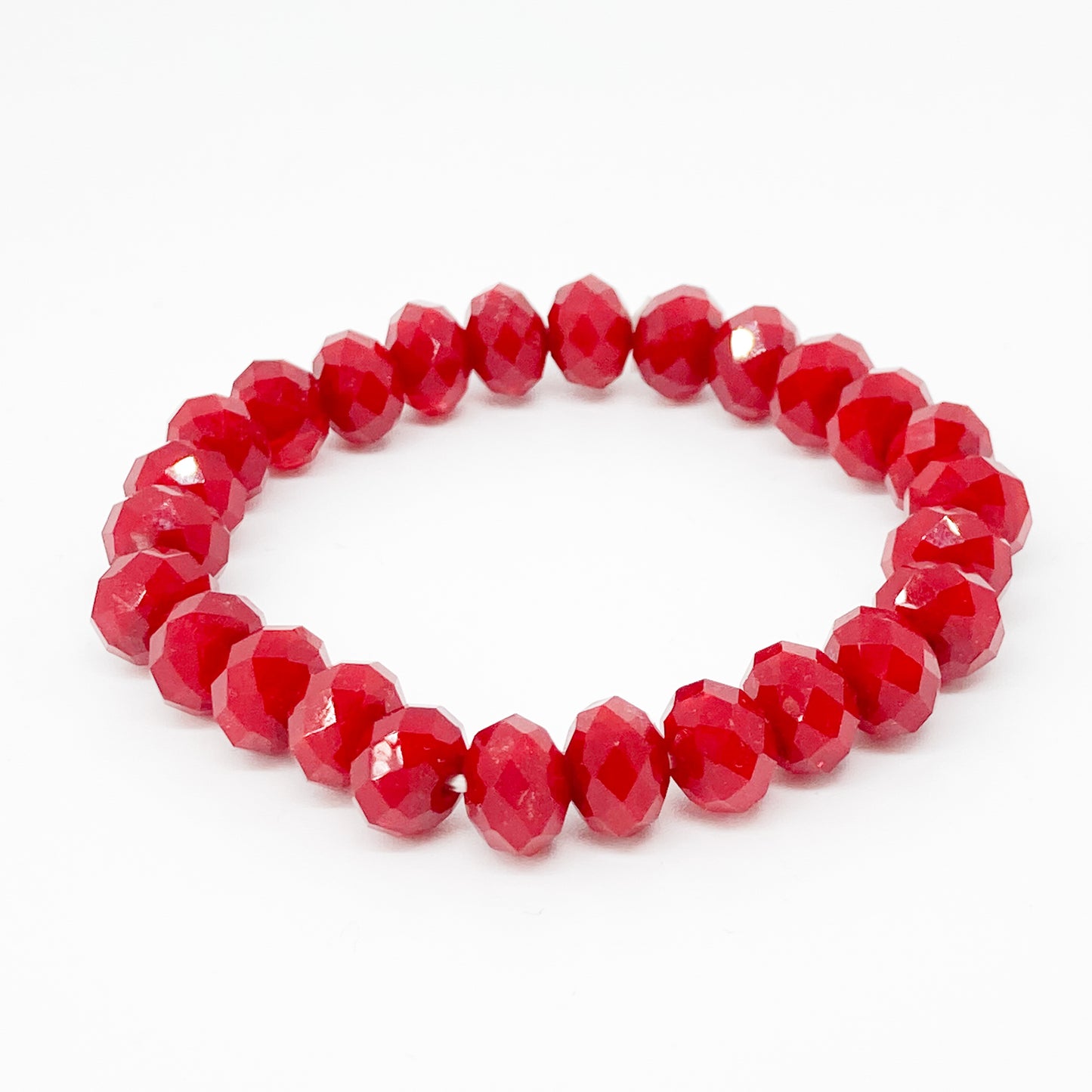 Faceted Czechoslovakian Chrystal Bracelet