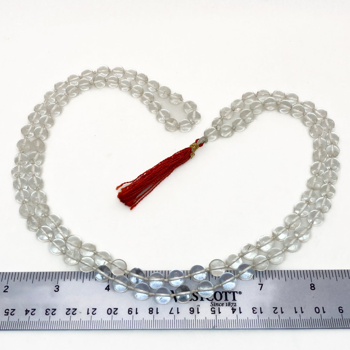 Clear Quartz Mala
