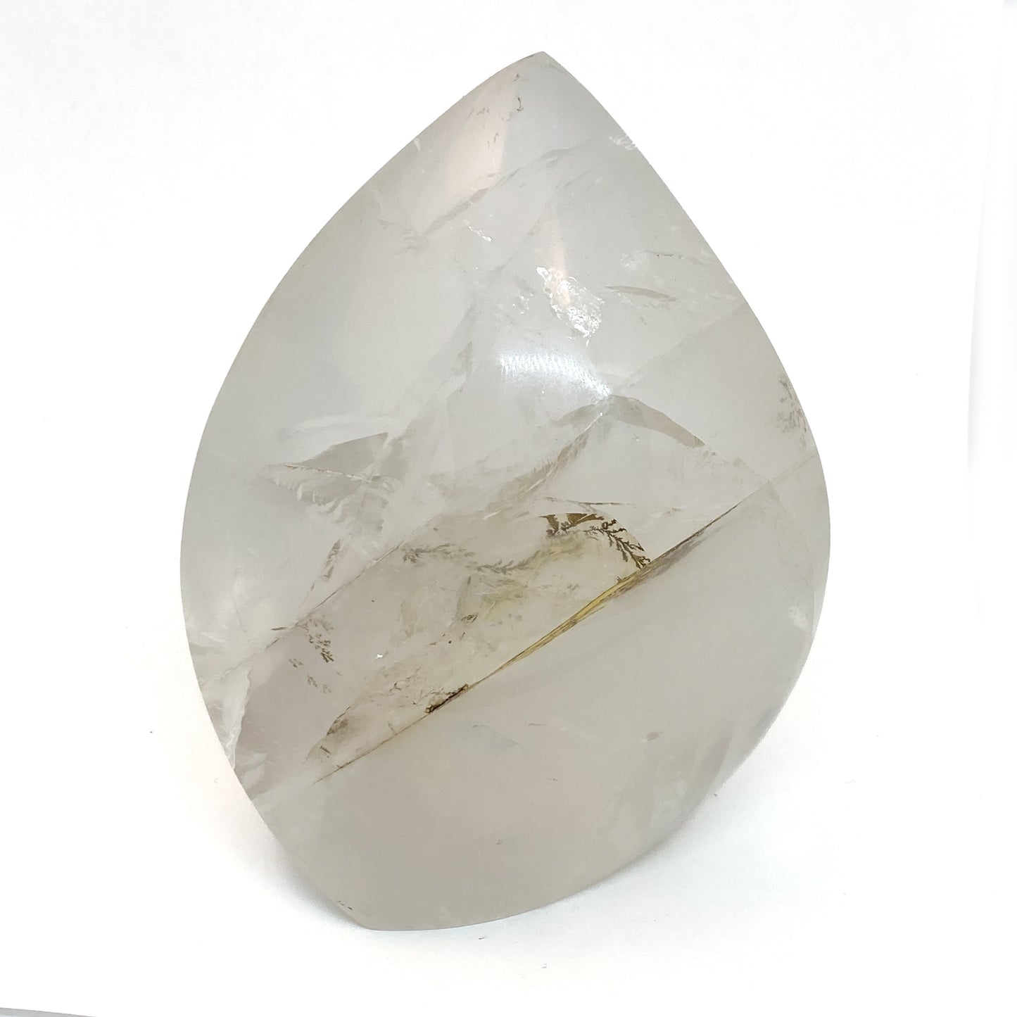 Clear Quartz Flame