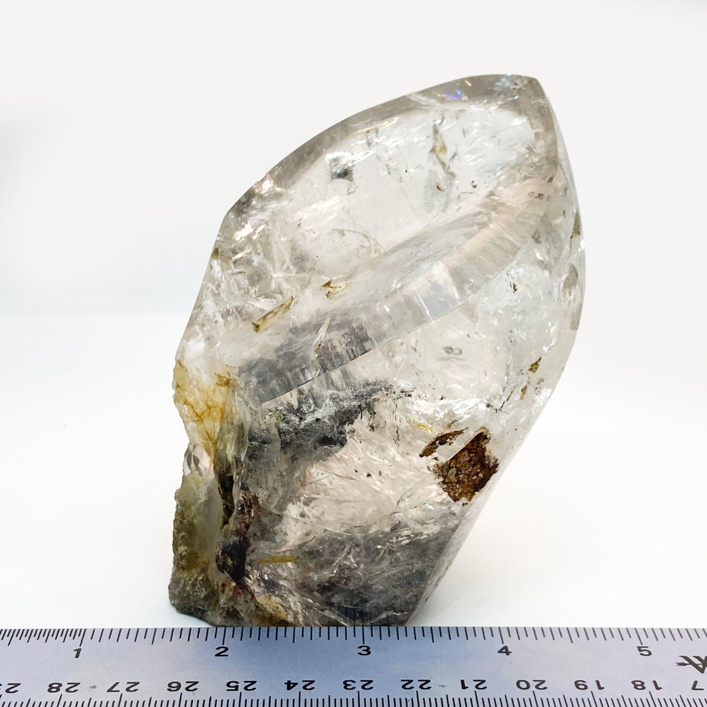 Clear Quartz Flame