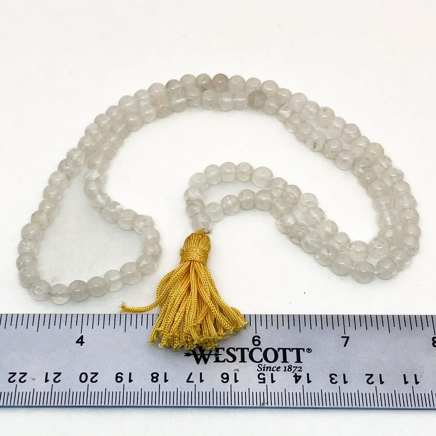Clear Quartz Mala