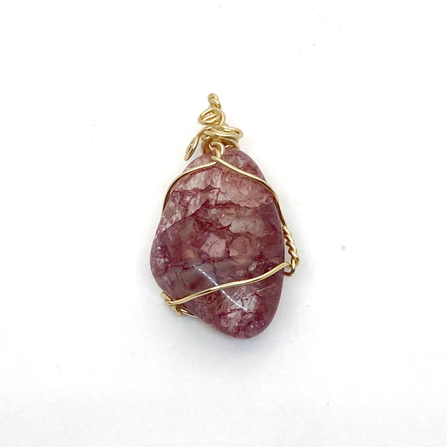Cracked Quartz Pendant