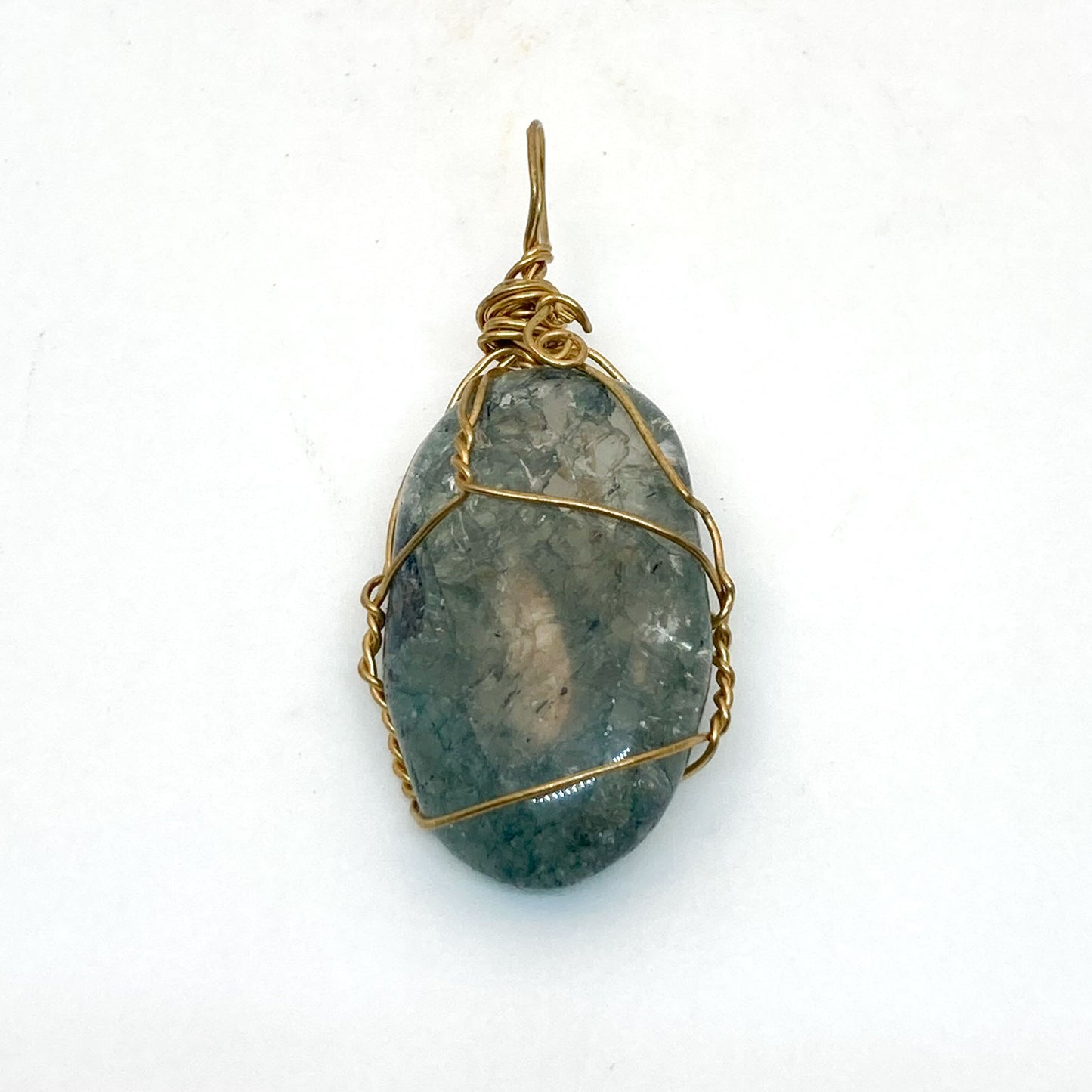 Cracked Quartz Pendant
