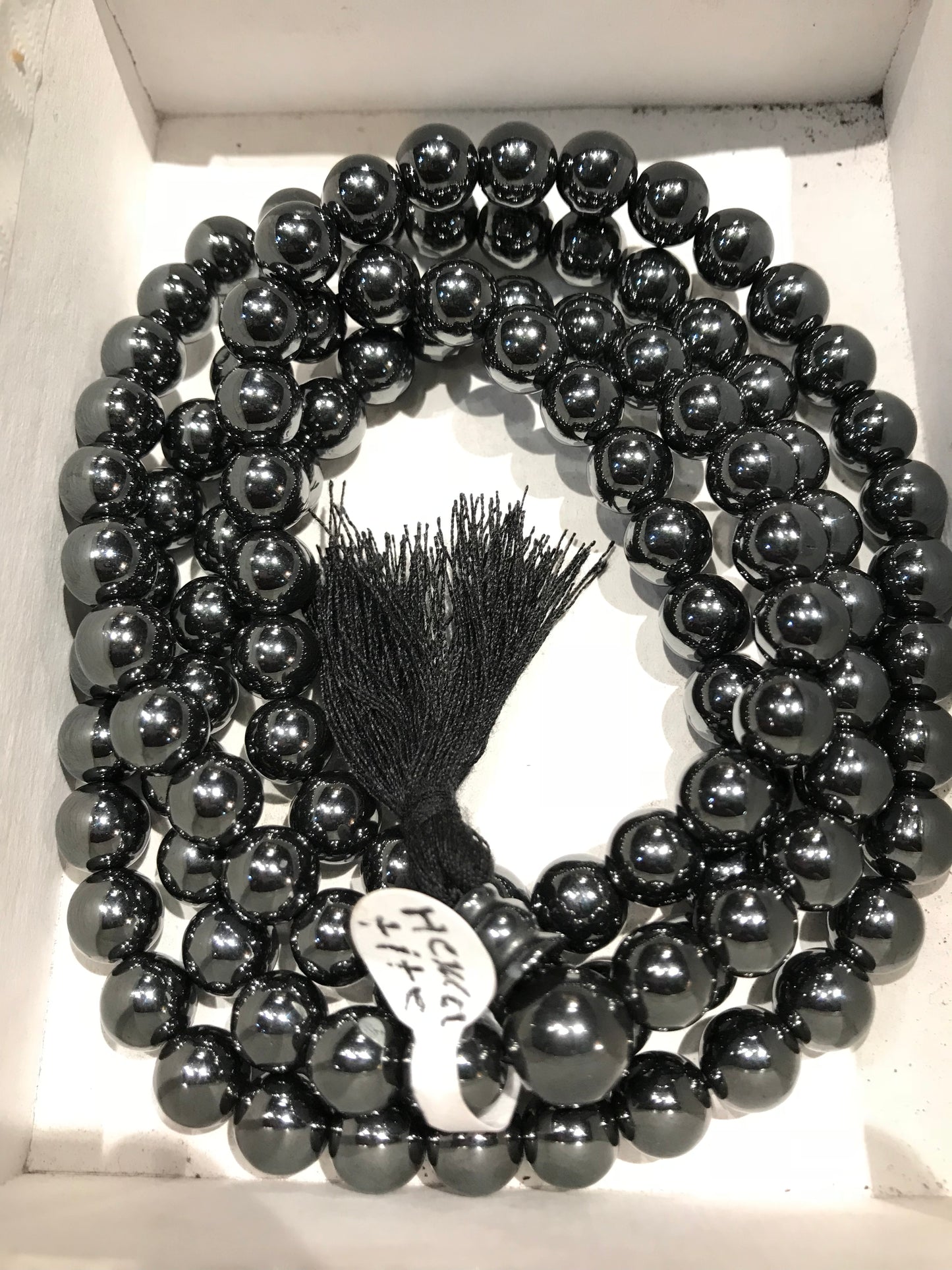 Hematite Mala