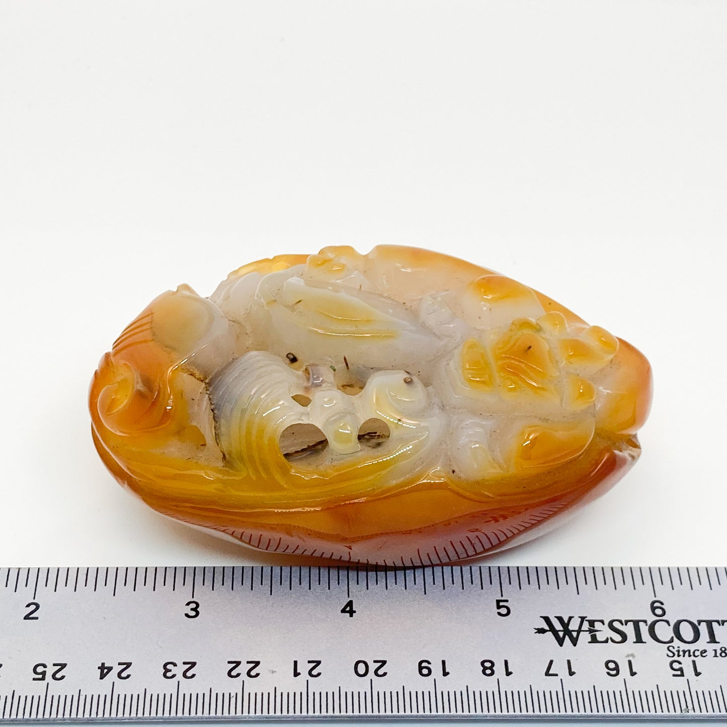 Carved Chinese Dragon Cornelian