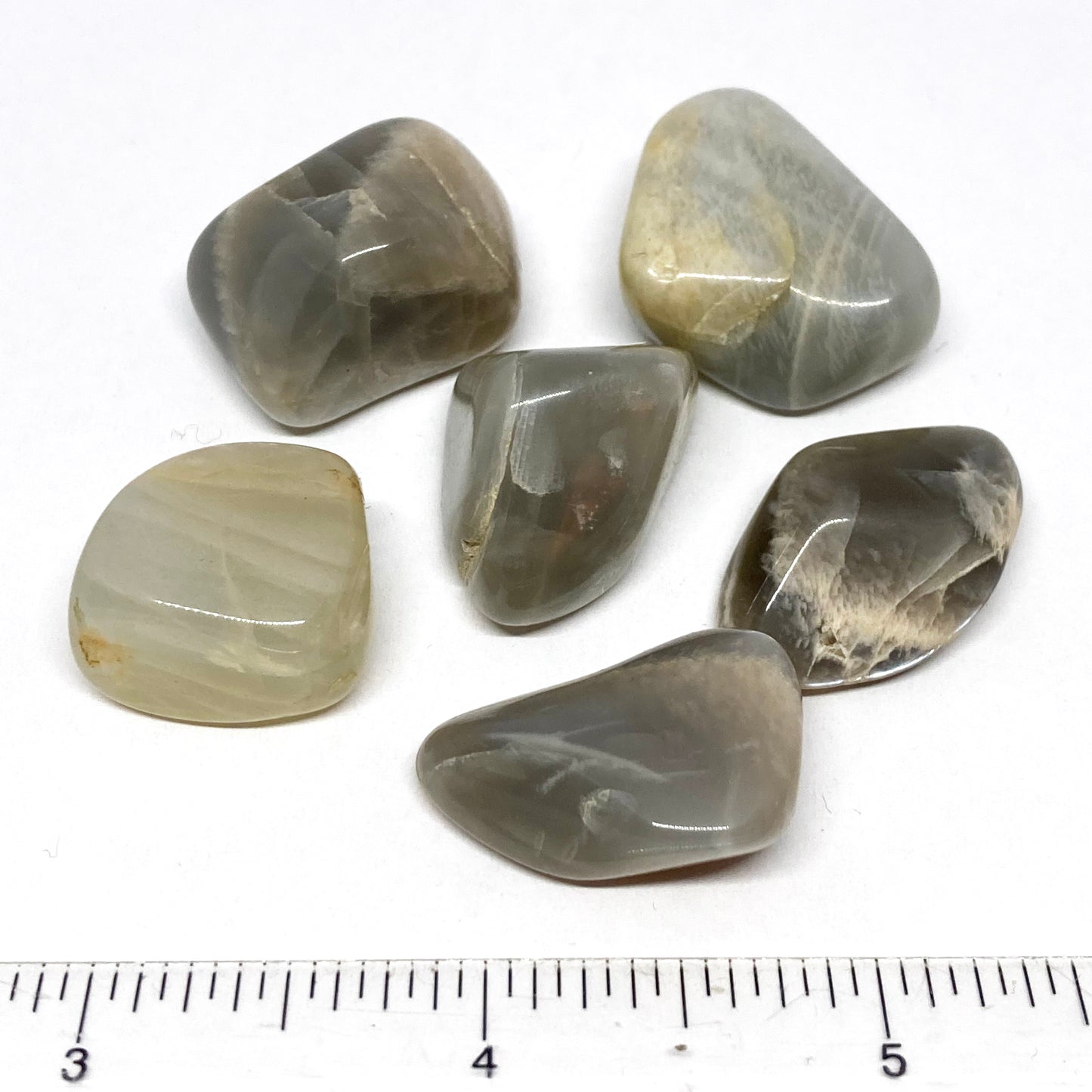 Moonstone Black Tumbled