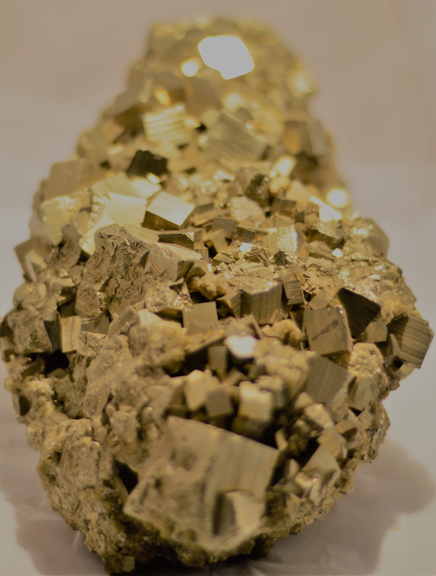 Pyrite Cube Cluster Specimen