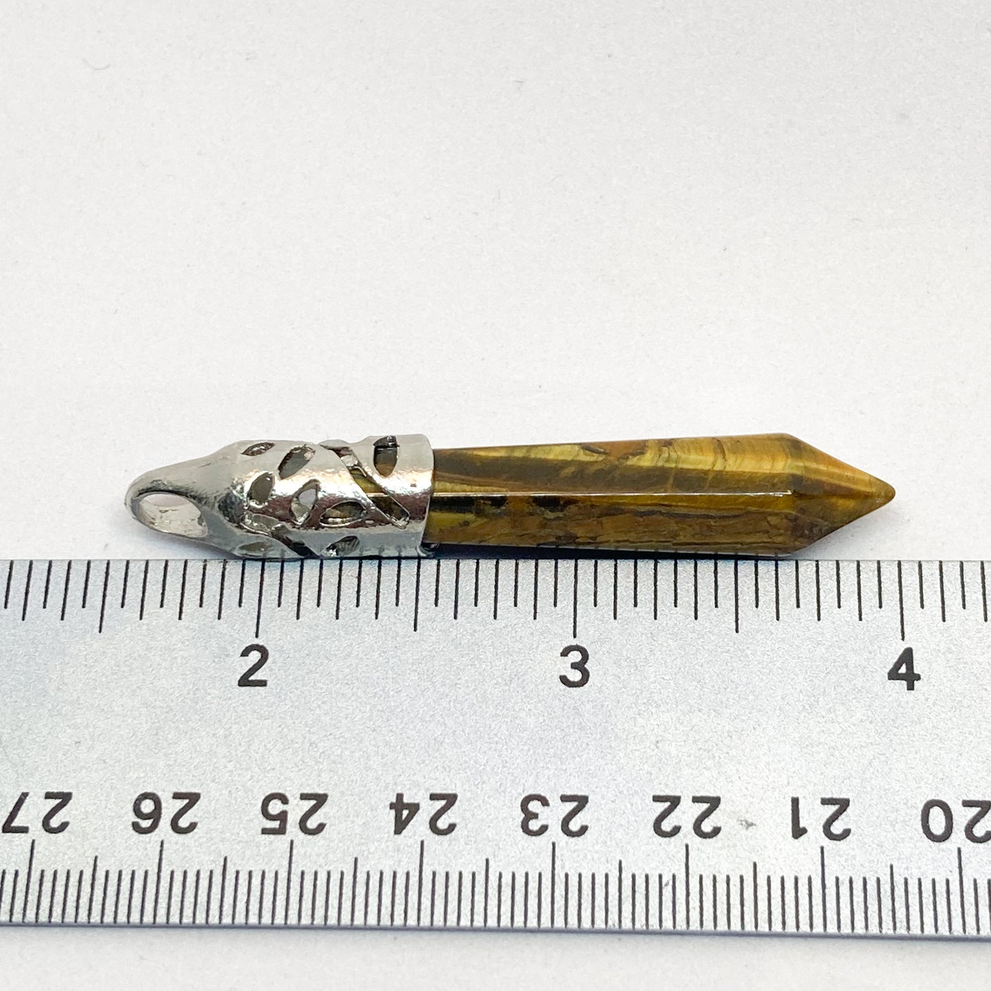 Tiger Eye Point Pendant