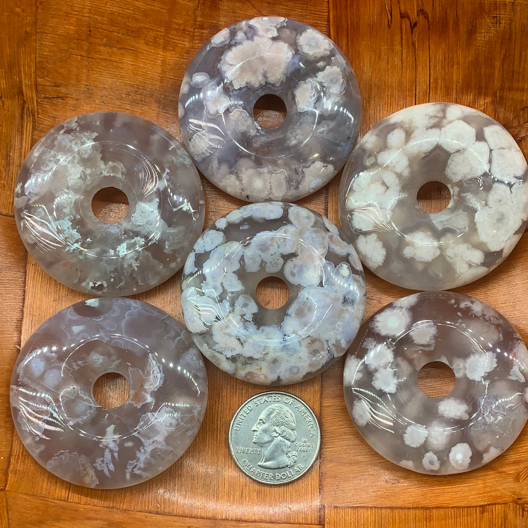 Flower agate
