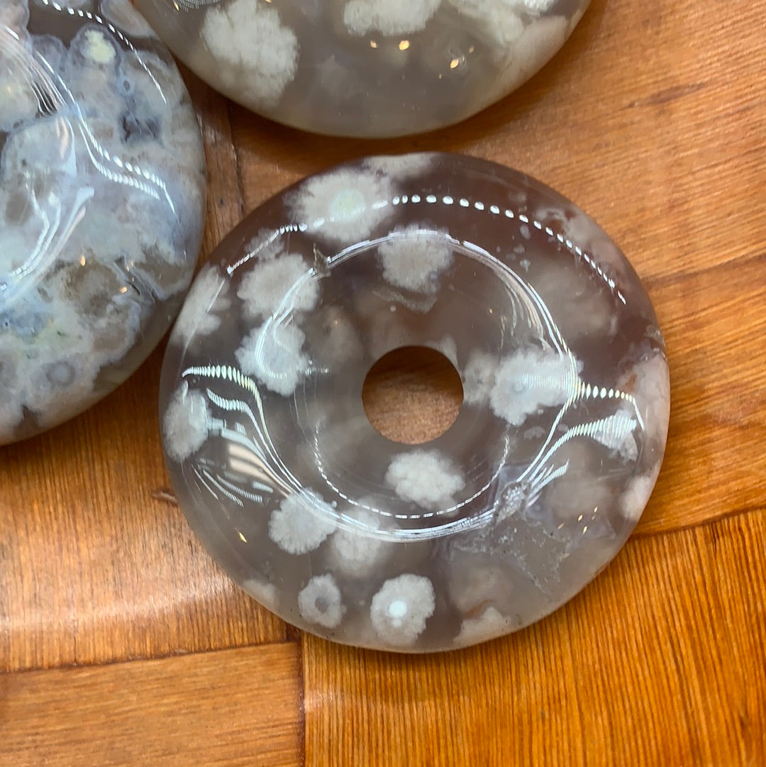 Flower agate