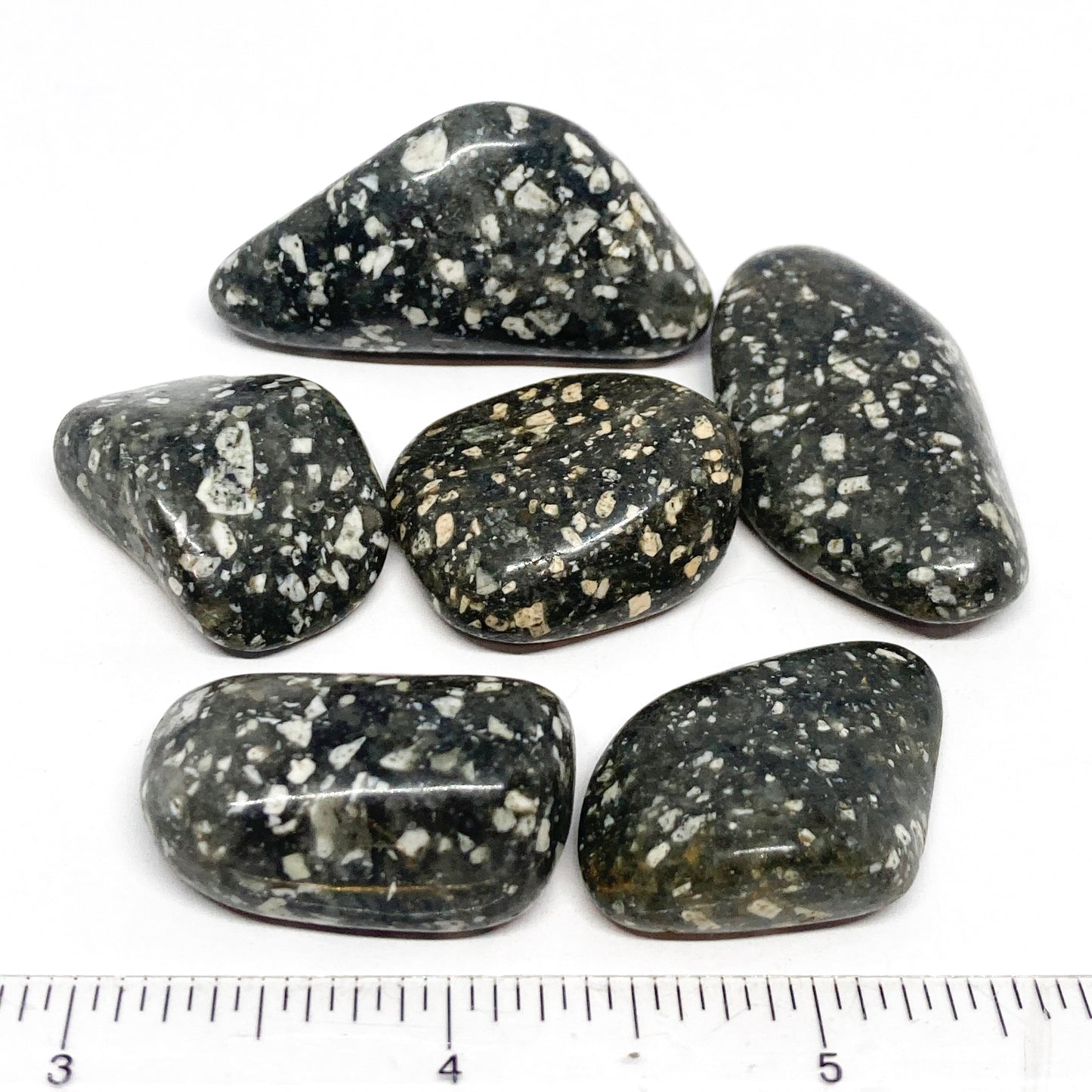 Jasper Guinea Fowl Tumbled
