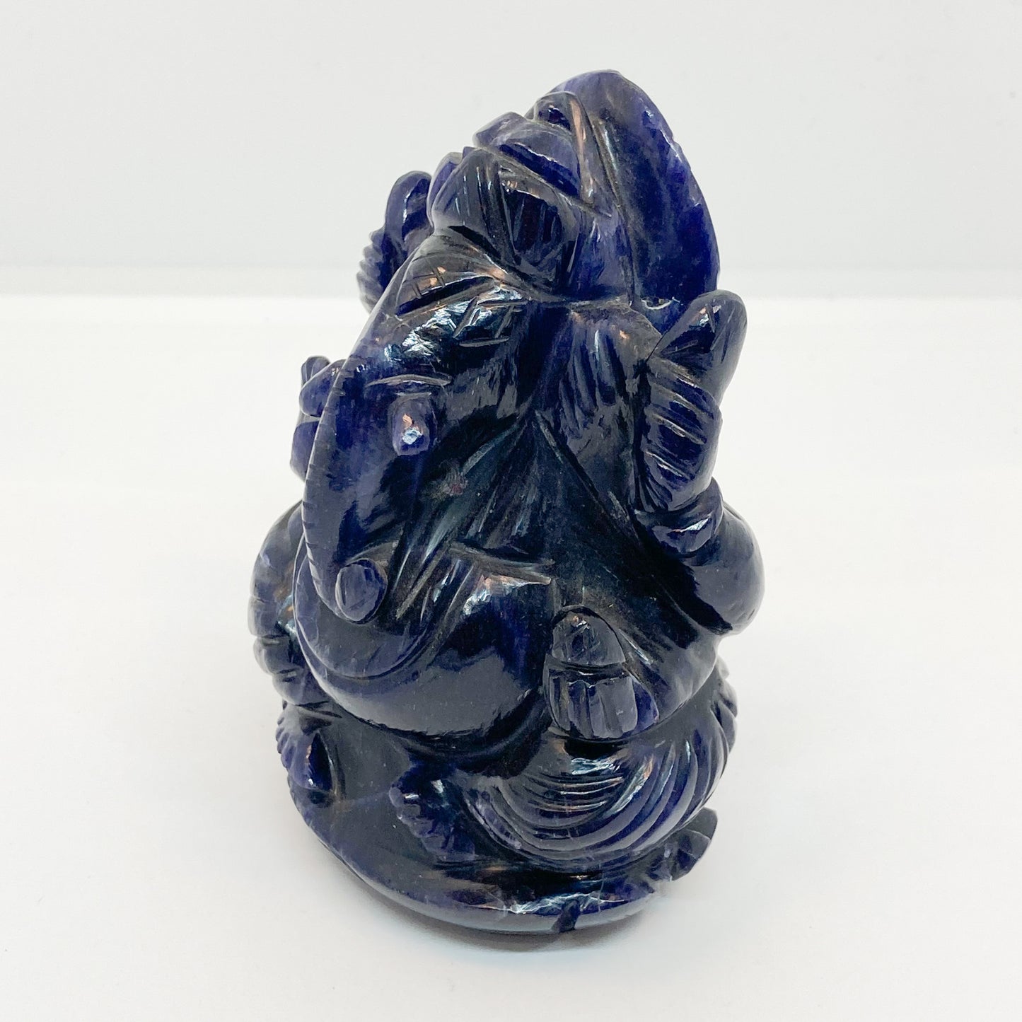 Carved Sodalite Ganesh