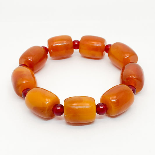 Condensed Amber Resin Bracelet
