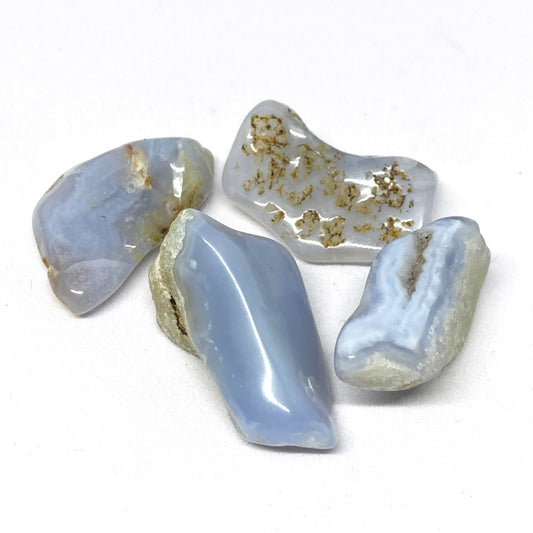 Agate Blue Lace Tumbled