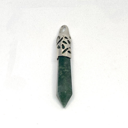 Agate Moss Pendant
