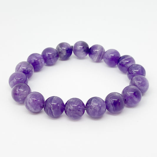 Round Amethyst Bracelet