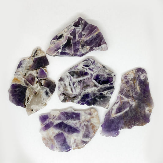 Amethyst Chevron Slice