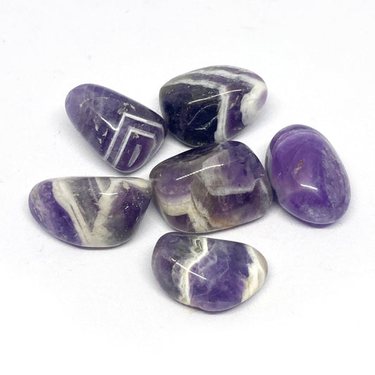 Amethyst Chevron Tumbled