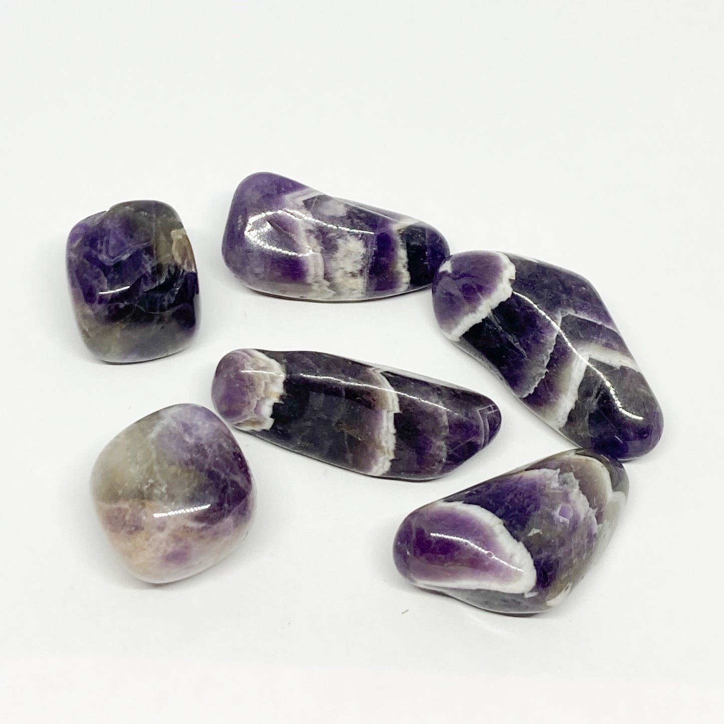 Amethyst Chevron Tumbled