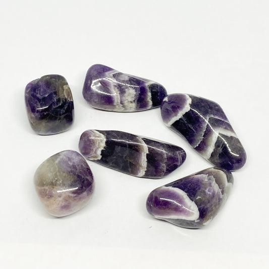 Amethyst Chevron Tumbled