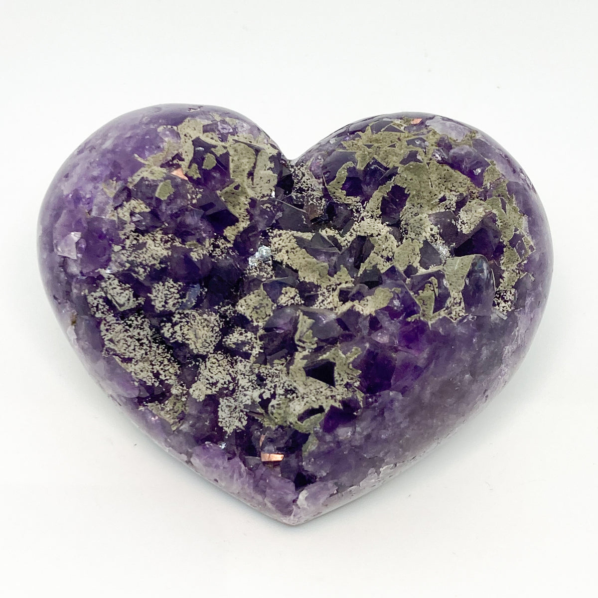 Geode Heart Amethyst Geode Heart – Crystals Garden NYC