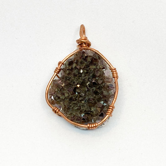 Amethyst Geode Pendant