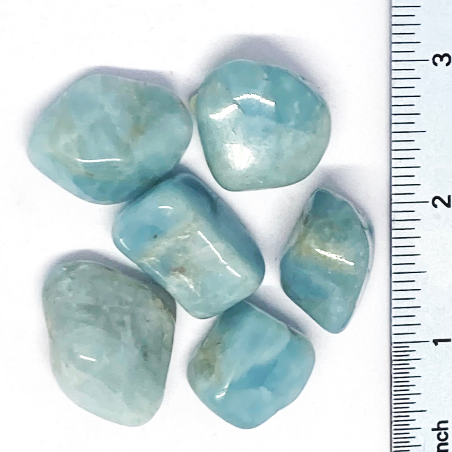Beryl Blue Tumbled