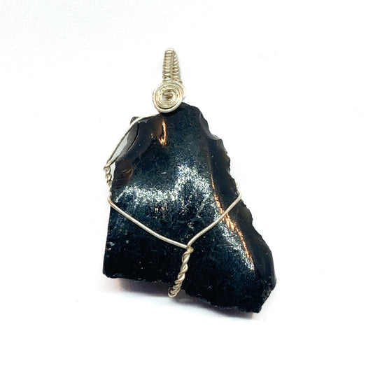 Black Obsidian Pendant