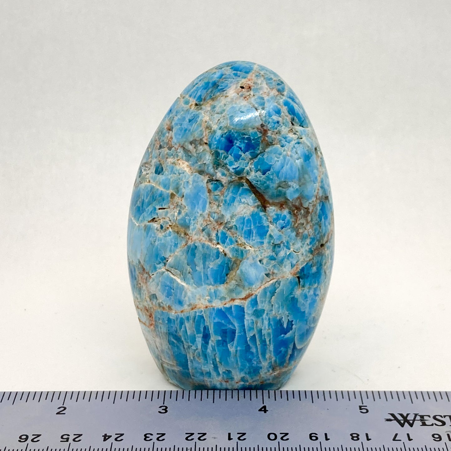 Blue Apatite Pilar