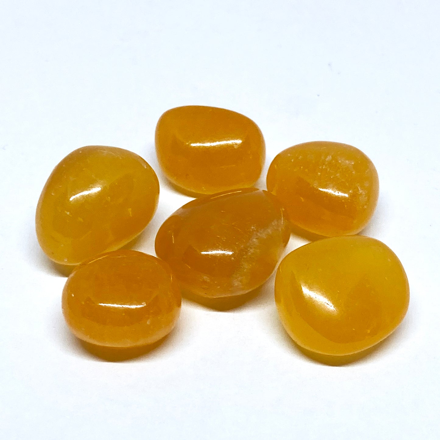 Calcite Orange Tumbled