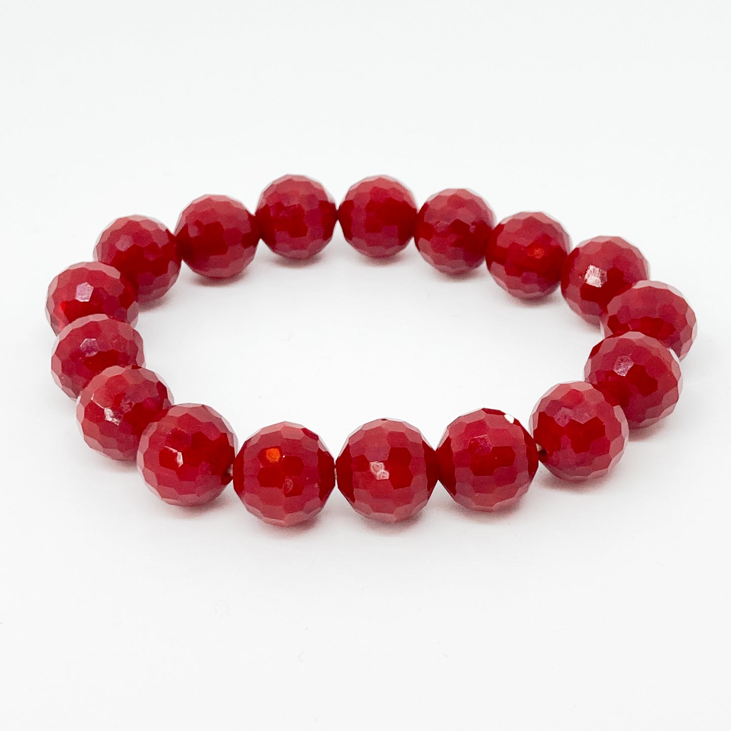 Faceted Czechoslovakian Crystal Bracelet