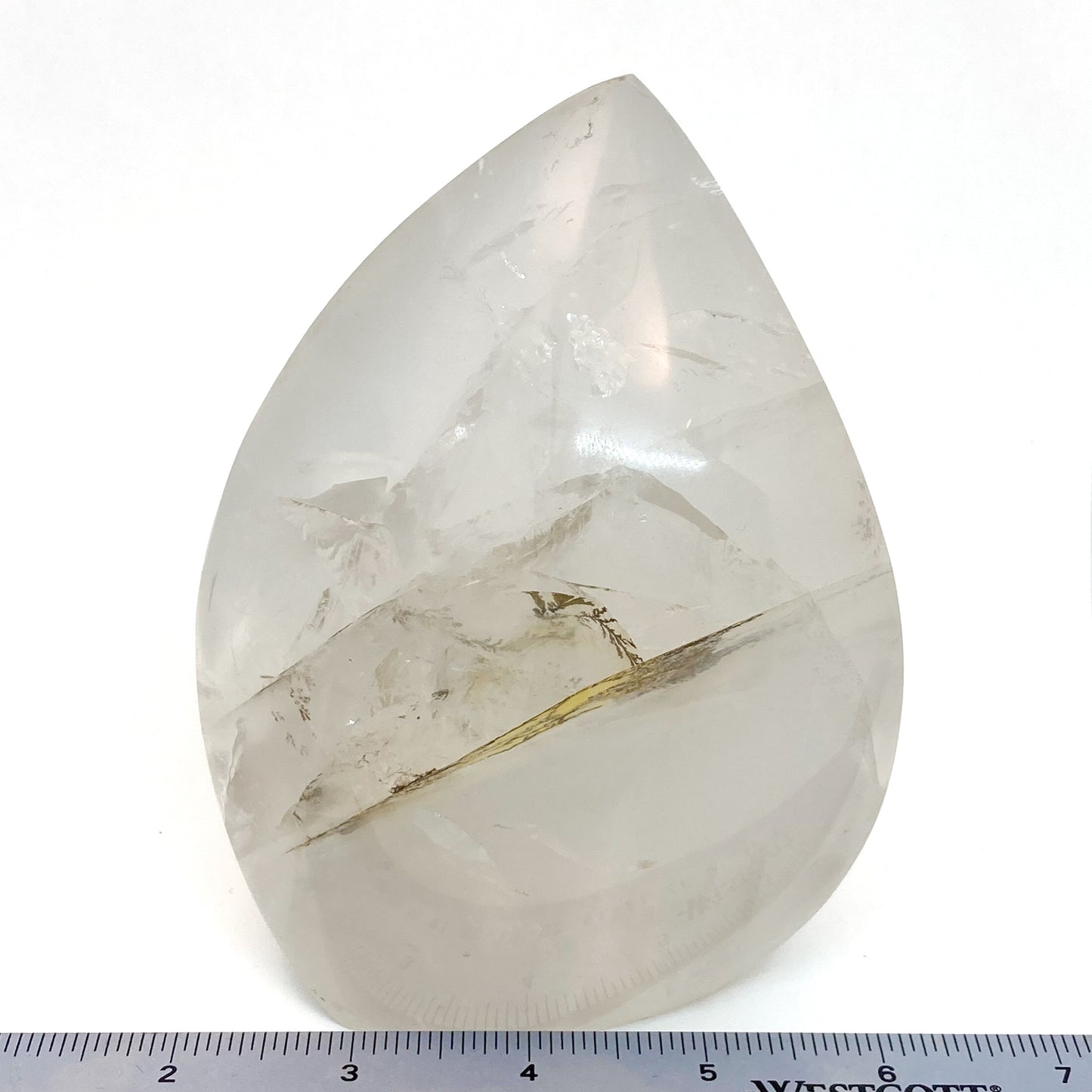 Clear Quartz Flame