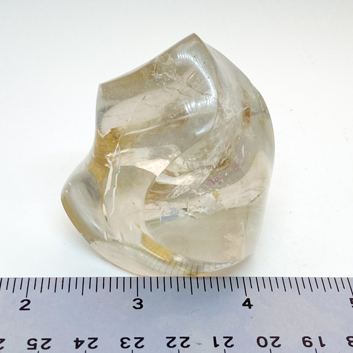 Clear Quartz Flame