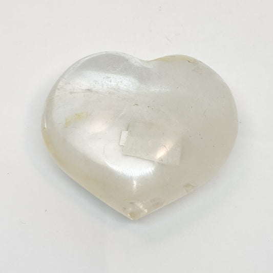 Clear Quartz Heart
