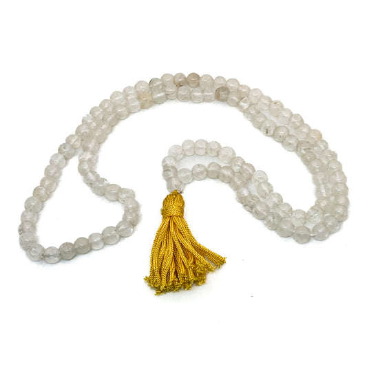 Clear Quartz Mala
