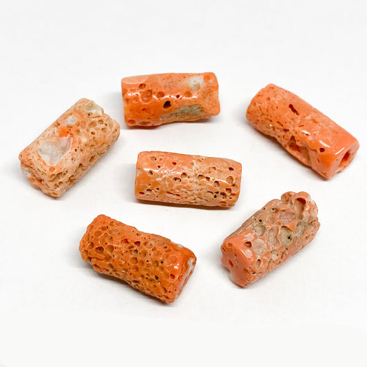 Coral Tumbled