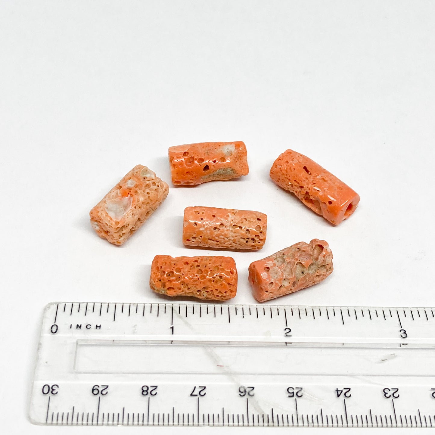Coral Tumbled