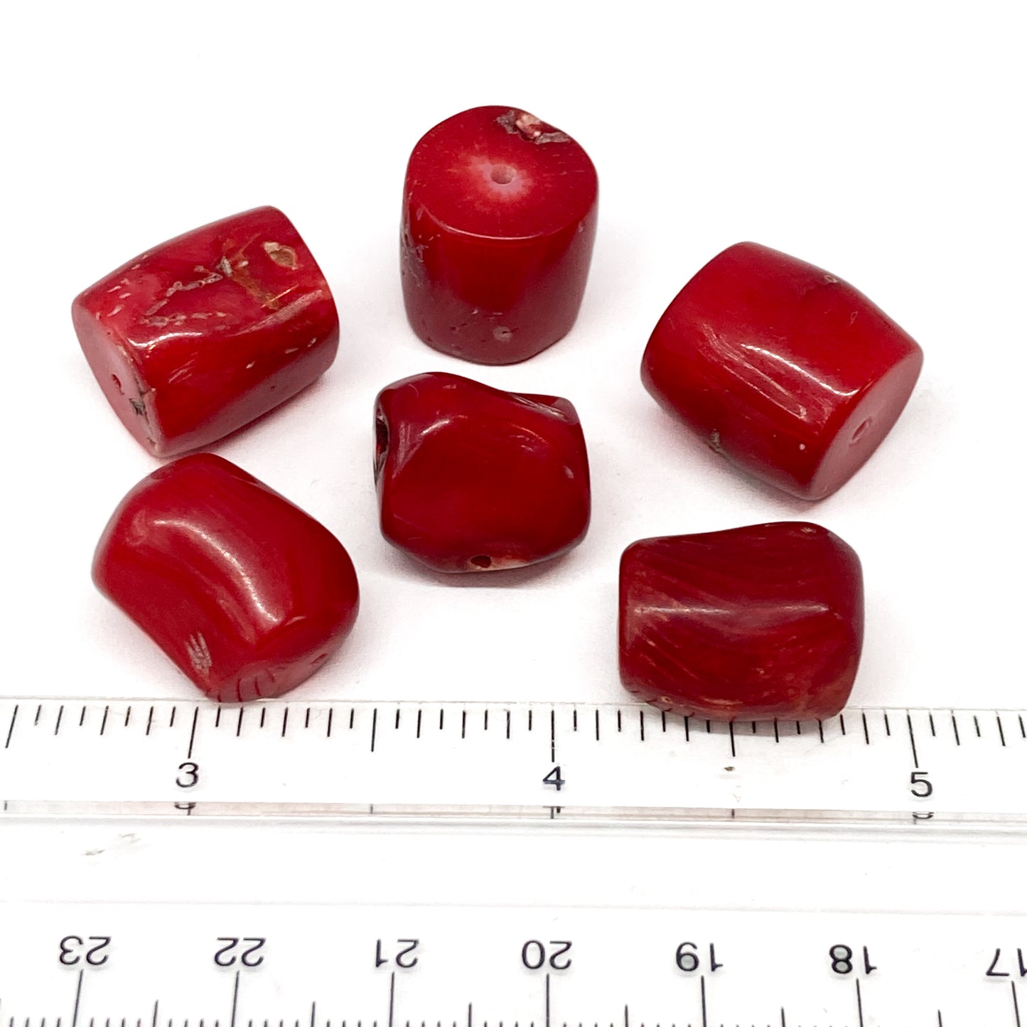 Coral Tumbled