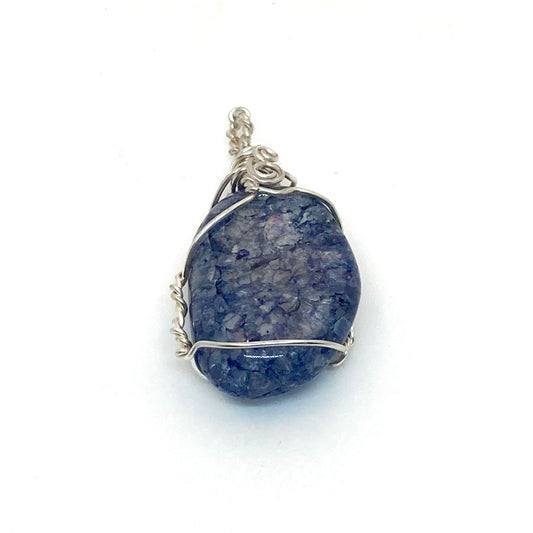 Cracked Quartz Pendant