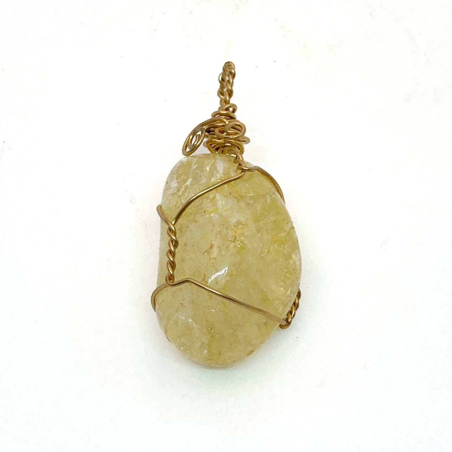 Cracked Quartz Pendant