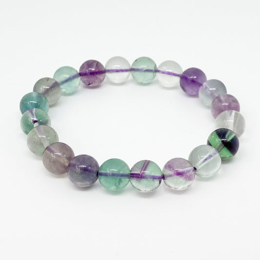 Round Flourite Bracelet