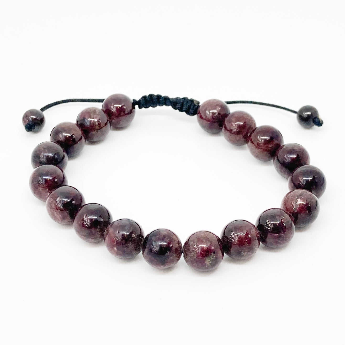 Round Garnet Bracelet